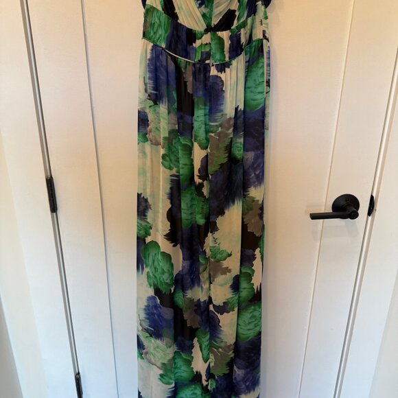 Shoshanna Strapless Multi-Colored Floral Maxi Dress - Picture 8 of 9